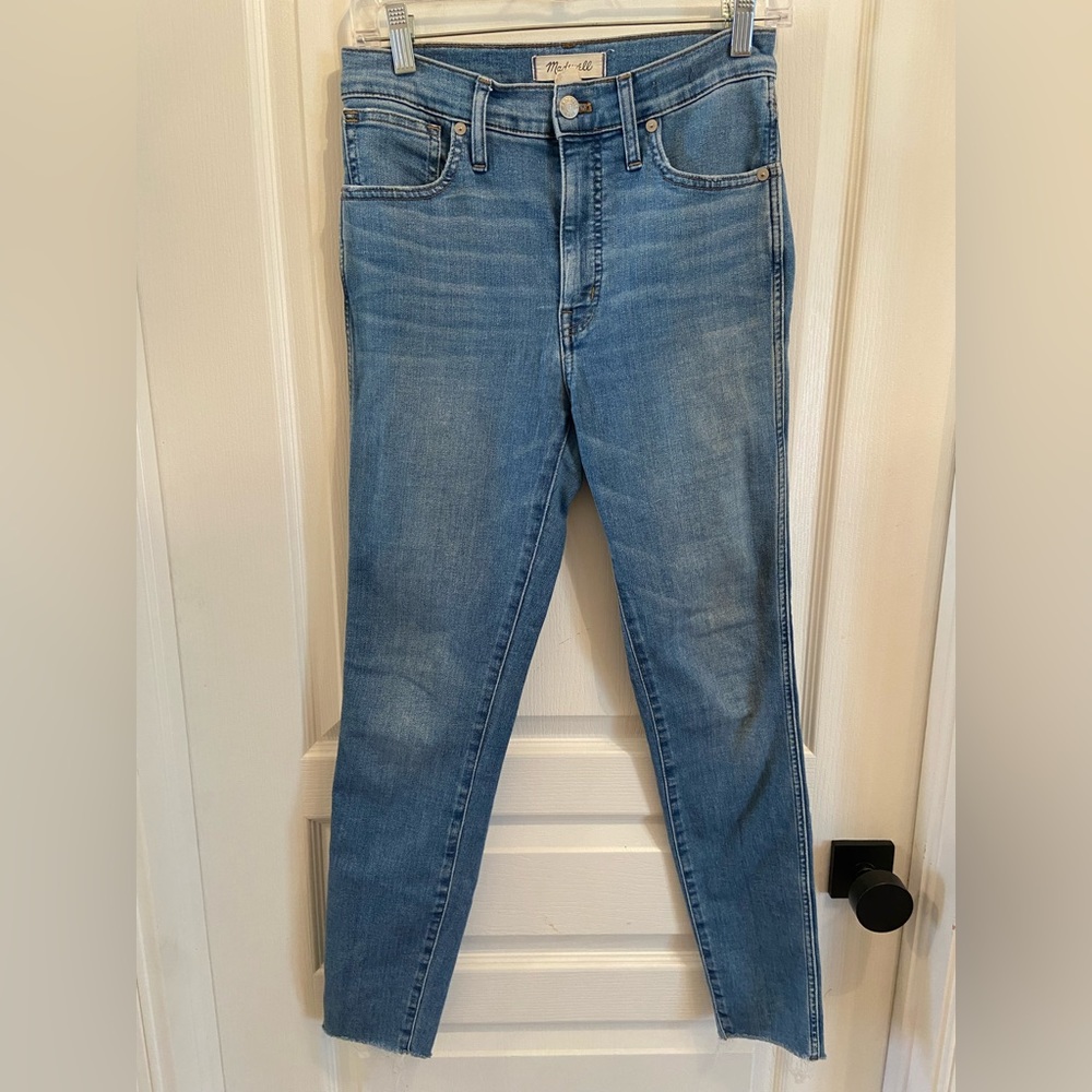 Madewell 10” High Rise Skinny Jean - Size 27
